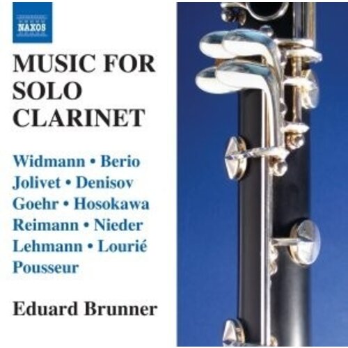 Naxos Music For Solo Clarinet