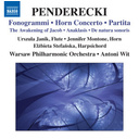 Naxos Penderecki: Fonogrammi