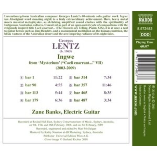 Naxos Lentz: Ingwe