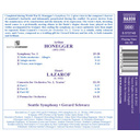 Naxos Honegger: Symphony No.2 Naxos Honegger: Symphony No.2