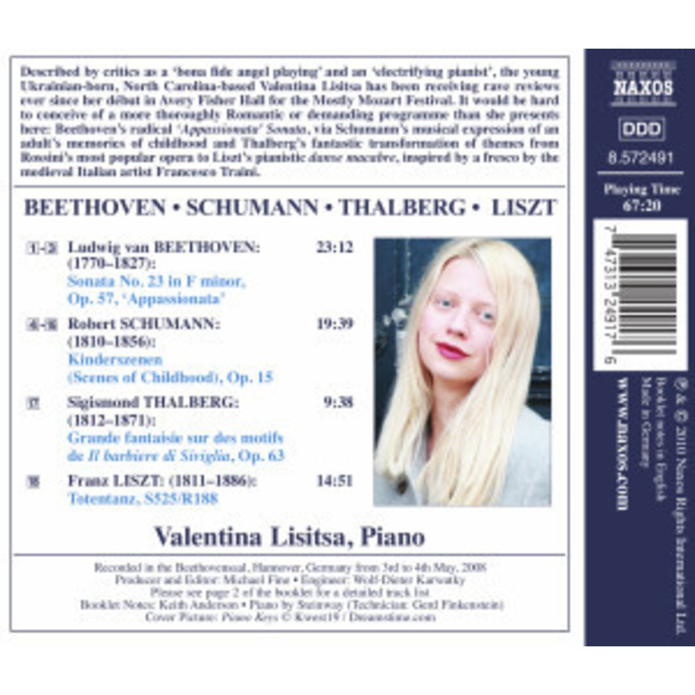 Naxos Beethoven/Schumann - Lisitsa