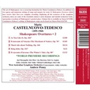 Naxos Casteln.-Tedesco: Shakespeare 2