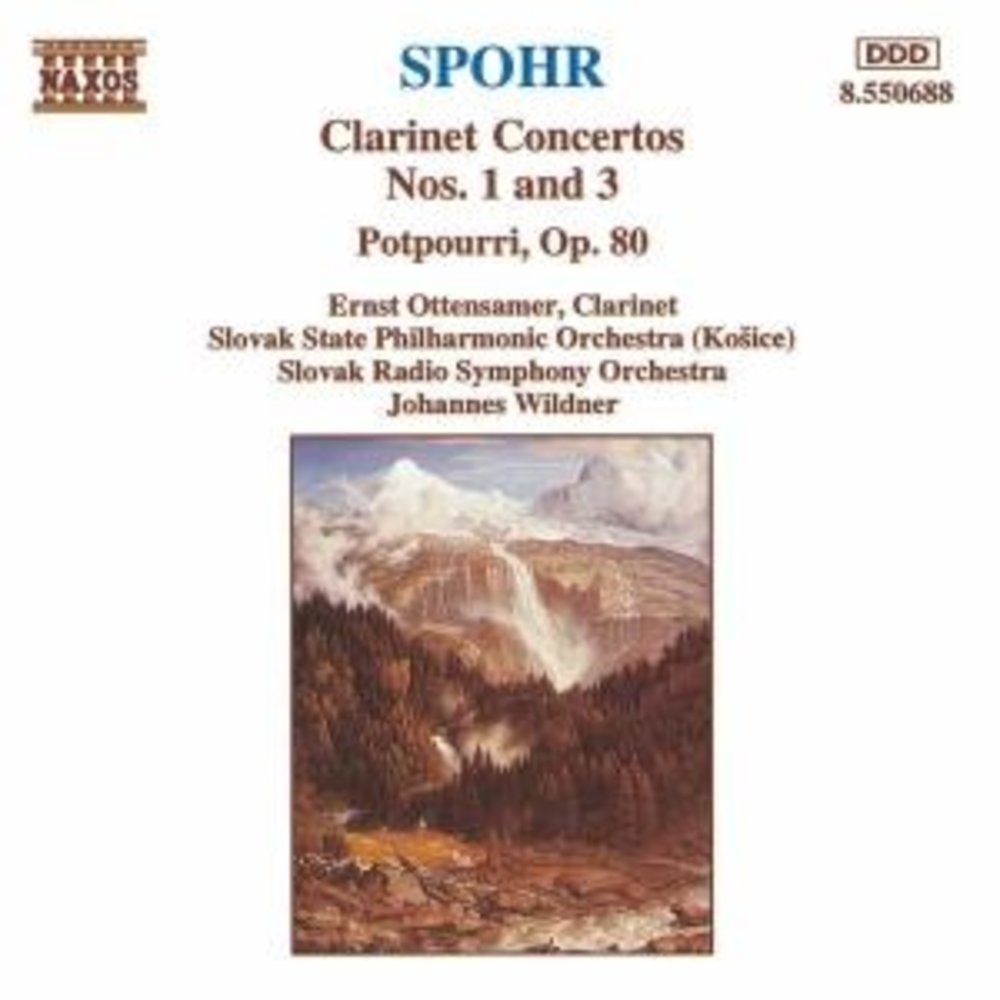 Naxos Spohr: Clarinet Concertos 1&3