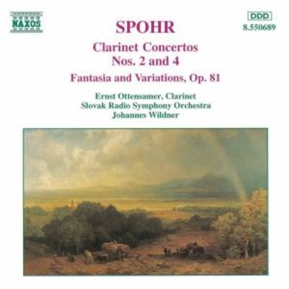 Naxos Spohr: Clarinet Concertos 2&4