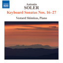 Naxos Soler: Keyboard Sonatas 16-27