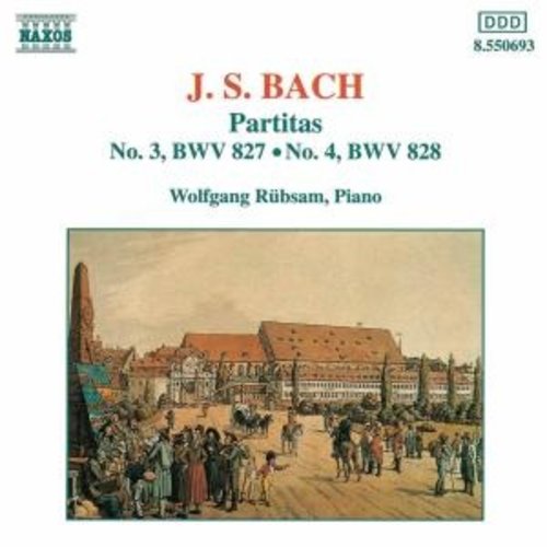 Naxos Bach J.s.: Partitas 3 & 4