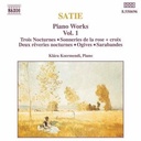 Naxos Satie: Piano Works Vol.1