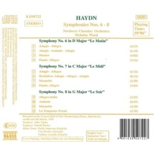 Naxos Haydn: Symphonies 6-8