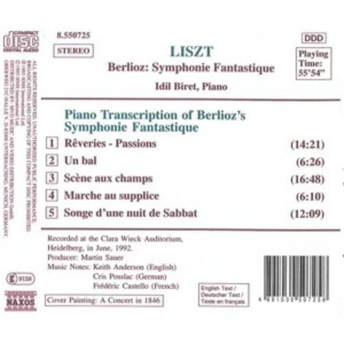 Naxos Liszt:symph. Fantastique-Trans