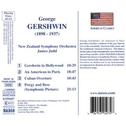 Naxos Gershwin: An American In Paris