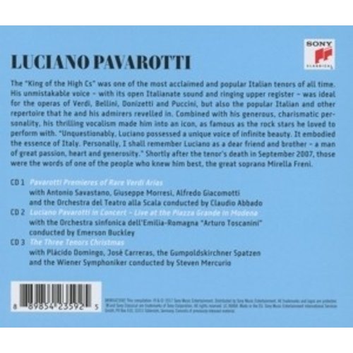 Sony Classical Great Luciano Pavarotti