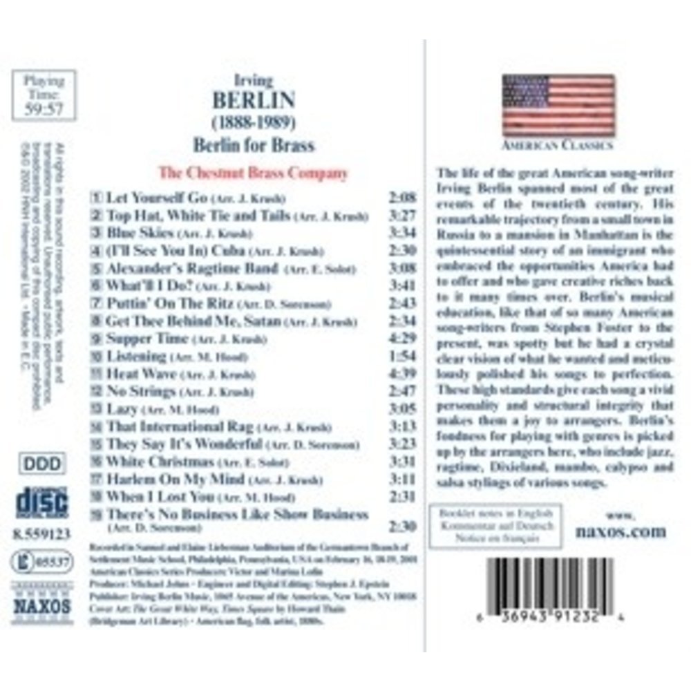 Naxos Berlin: Berlin For Brass