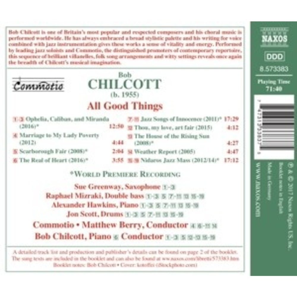 Naxos All Good Things - Nidaros Jazz Mass . Jazz Songs O