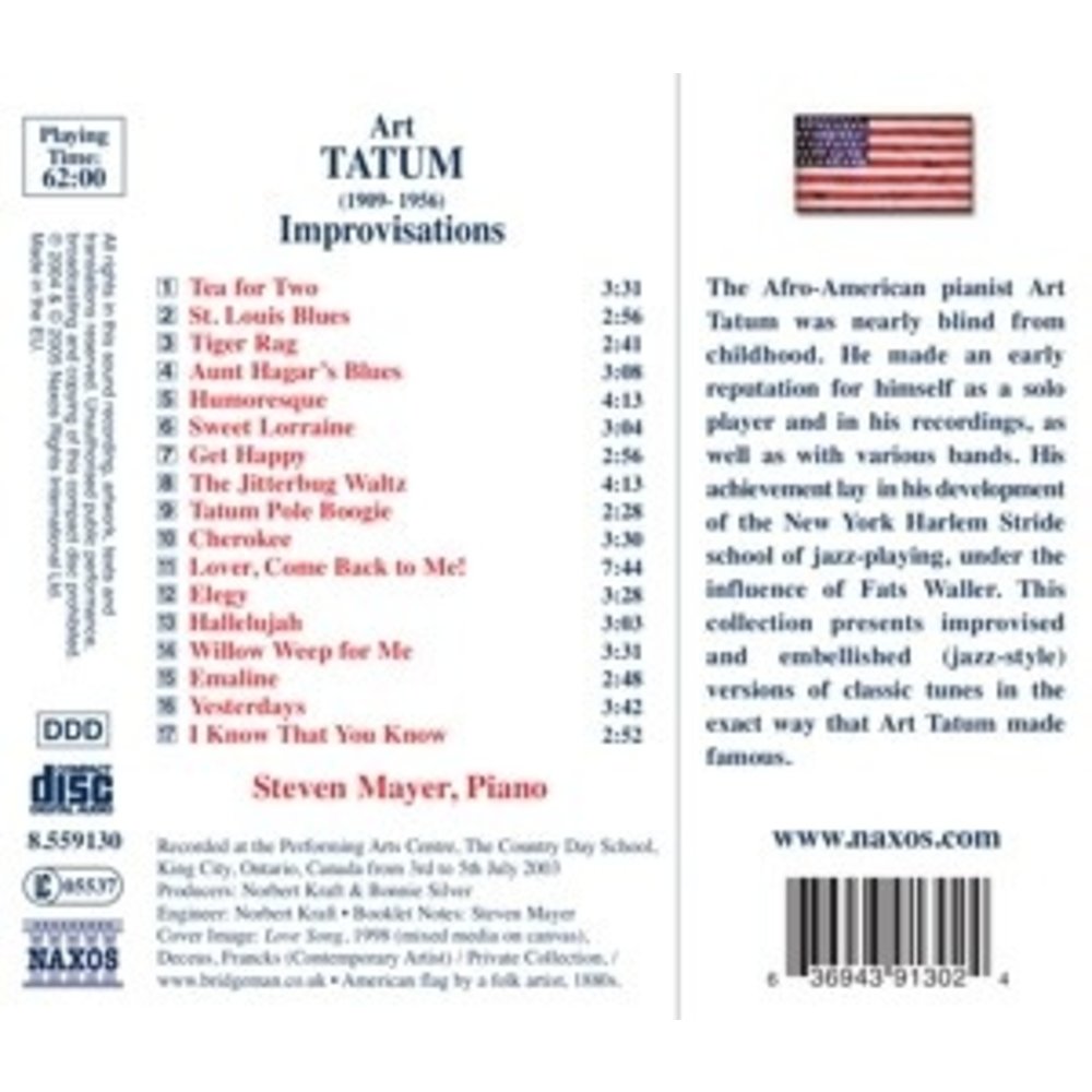 Naxos Tatum: Improvisations
