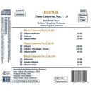 Naxos Bartok: Piano Concertos 1-3