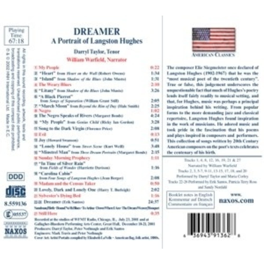 Naxos Dreamer:a Portrait Of Langston