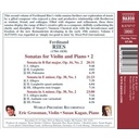 Naxos Sonatas For Violin And Piano, Vol. 2