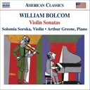 Naxos Bolcom: Violin Sonatas Nos. 1-