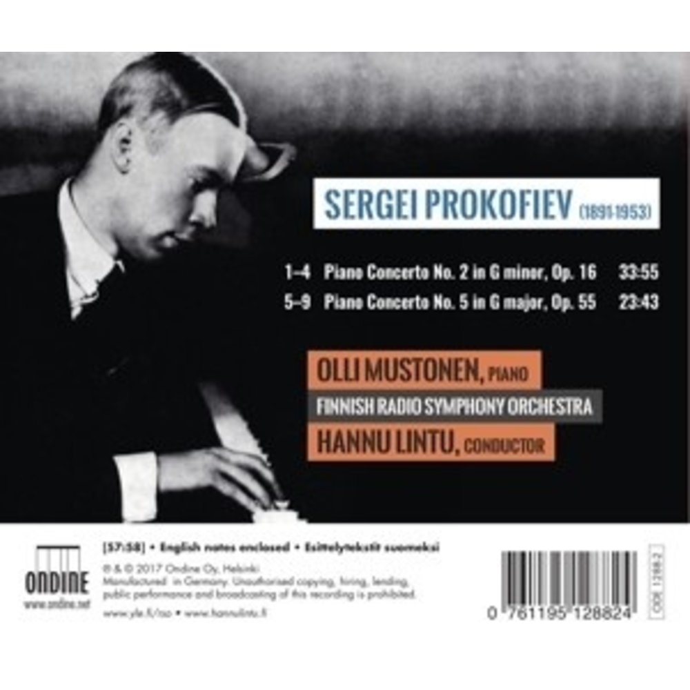 Ondine Piano Concerto No. 2 & 5