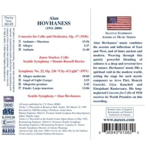 Naxos Hovhaness: Symphony No.22