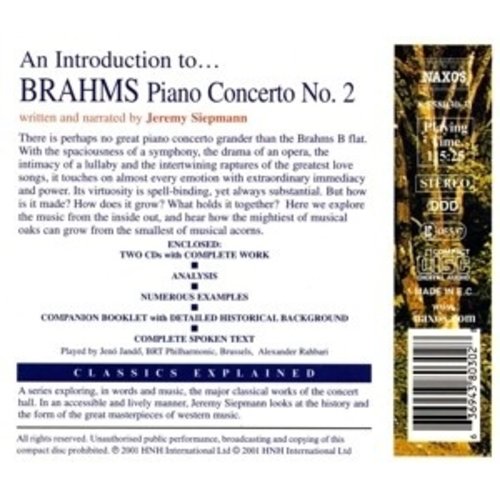 Naxos Brahms: Piano Concerto No.2