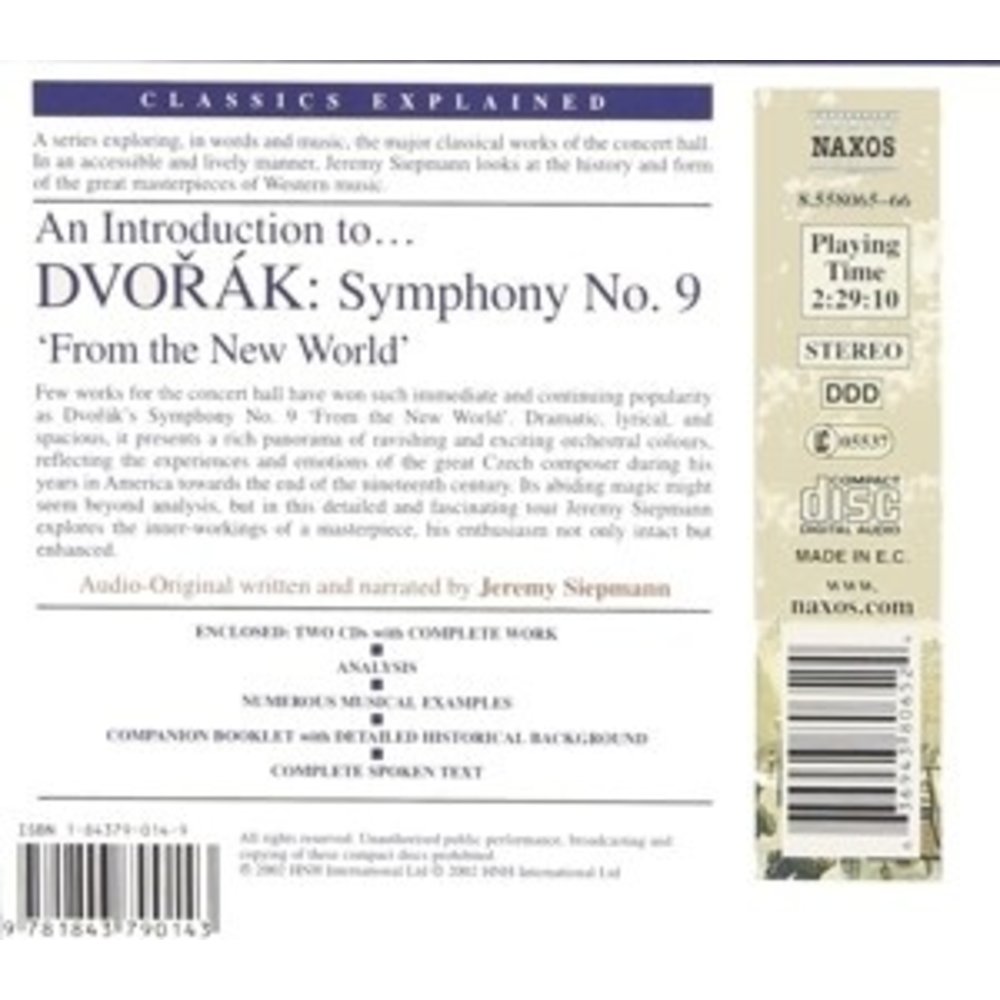 Naxos Dvorak:sym.no.9 From The New W