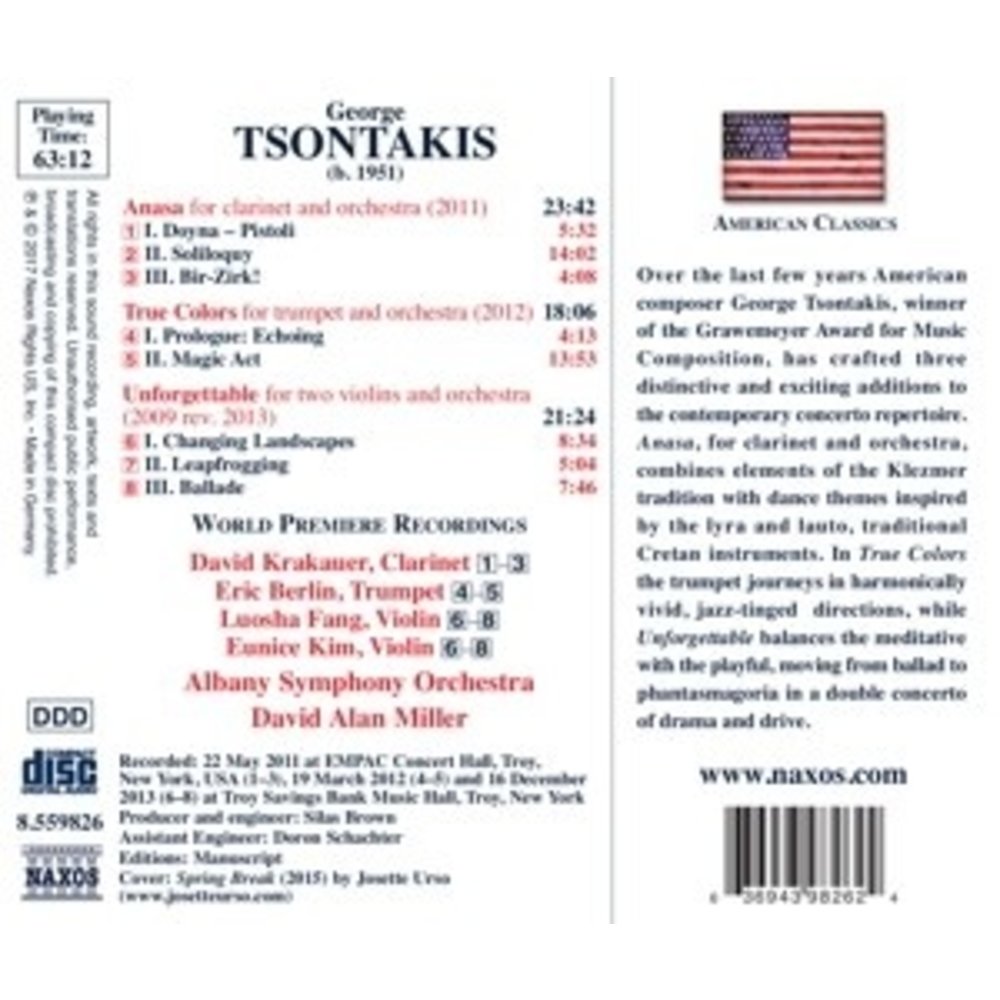 Naxos Anasa . True Colors . Unforgettable