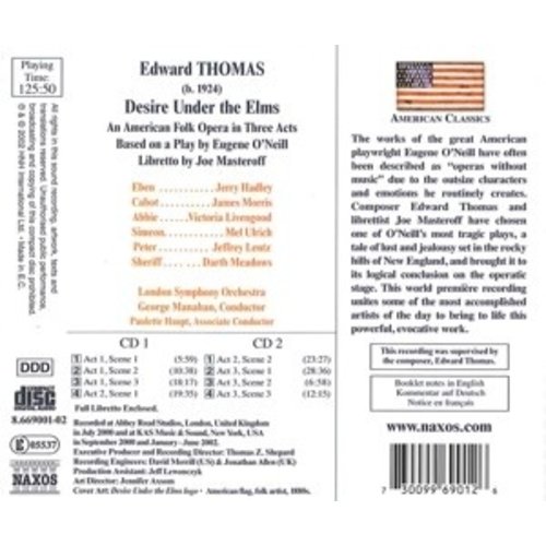 Naxos Thomas: Desire Under The Elms*D*