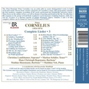 Naxos Cornelius,Complete Songs . 3