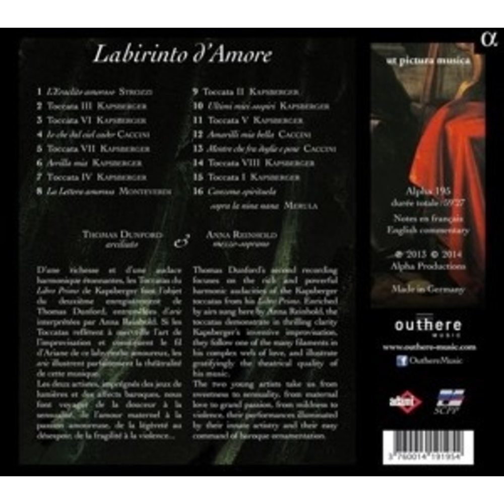 ALPHA Arias & Solos For The Lute