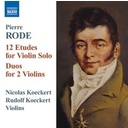 Naxos Rode: 12 Etudes / Duos