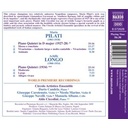 Naxos Pilati/Longo: Piano Quintets