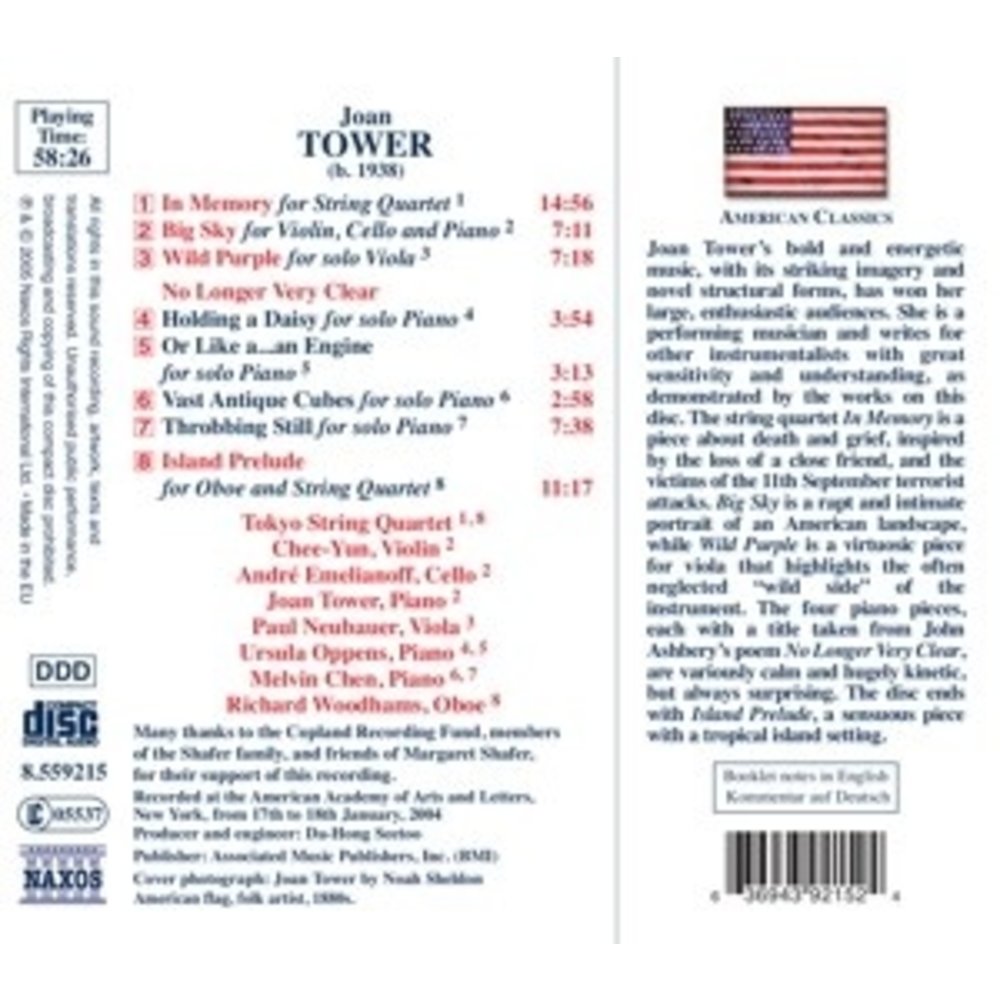 Naxos Tower Joan: Instrumental Music