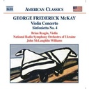 Naxos Mckay: Violin Concerto / Sinfo