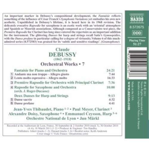 Naxos Debussy: Orchestral Works 7