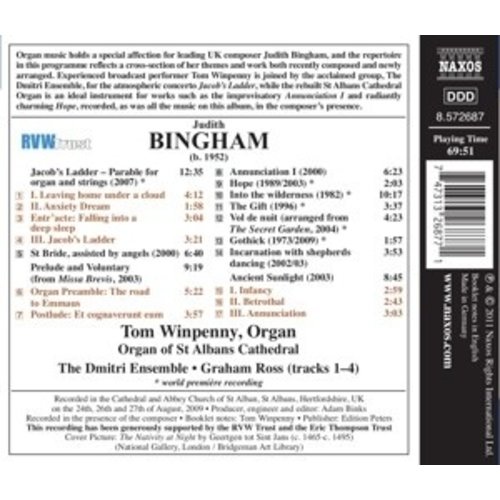 Naxos Bingham: Organ Music