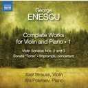 Naxos Enescu: Compl. Works F. Violin 1