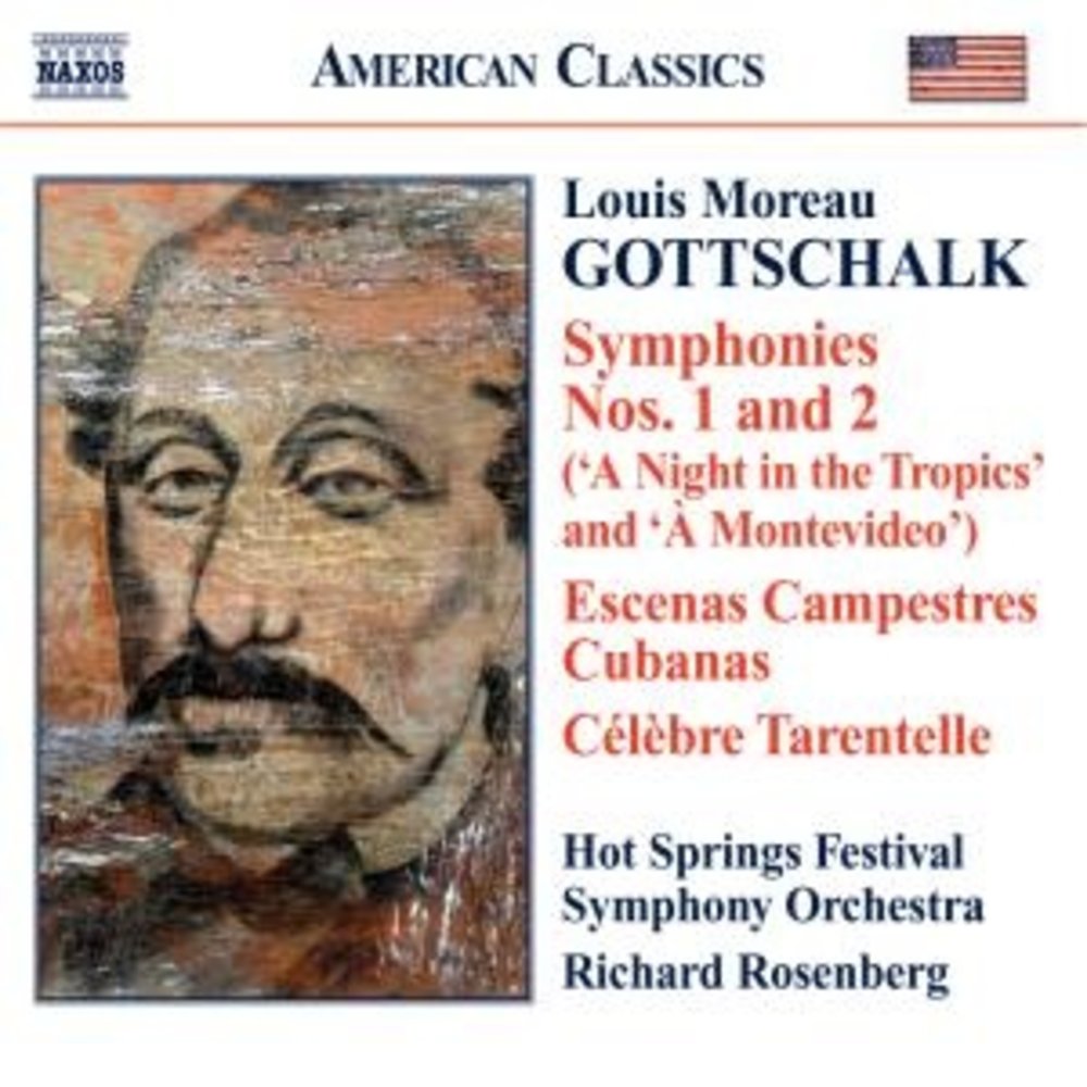 Naxos Gottschalk Louis Moreau:sym.1+2