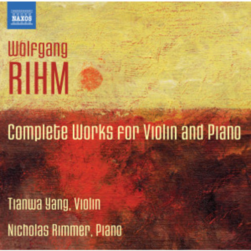 Naxos Rihm: Compl.works For Violin