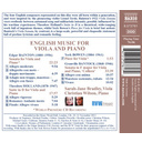 Naxos English Music For Viola And Piano