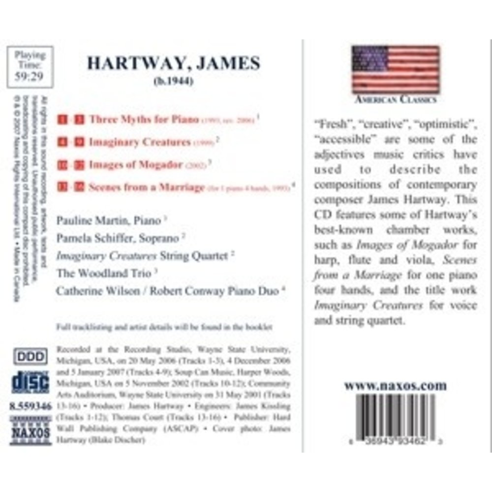 Naxos Hartway: Imaginary Creatures