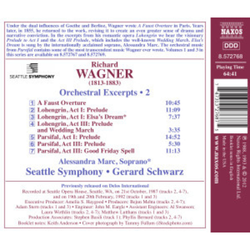 Naxos Wagner: Orchestral Excerpts 2