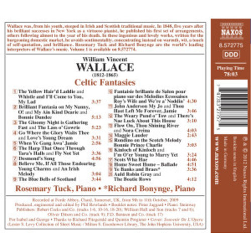 Naxos Wallace: Celtic Fantasies