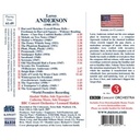 Naxos Anderson: Orchestral Music 3 Naxos Anderson: Orchestral Music 3