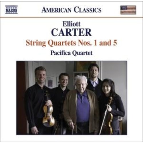 Naxos Carter: String Quartets 1 & 5