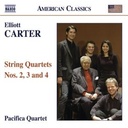 Naxos Carter: String Quartets 2-4