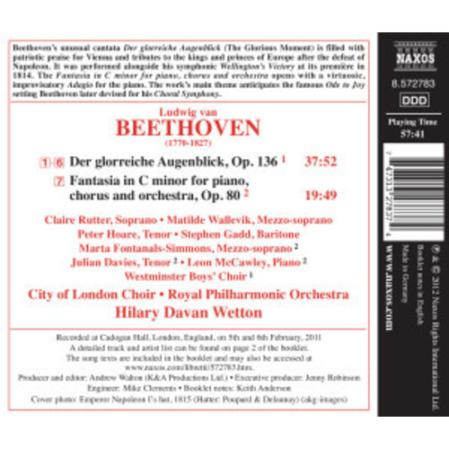 Naxos Beethoven: Glorreiche Augenblick