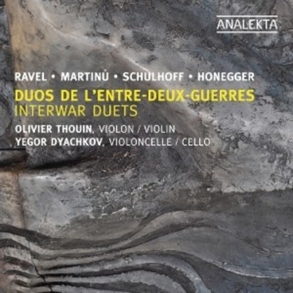 Ravel, Martinu, Schulhoff, Hon