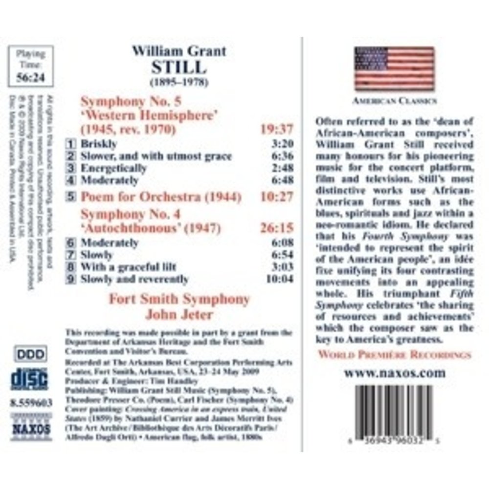 Naxos Still: Symphonies No.4+5
