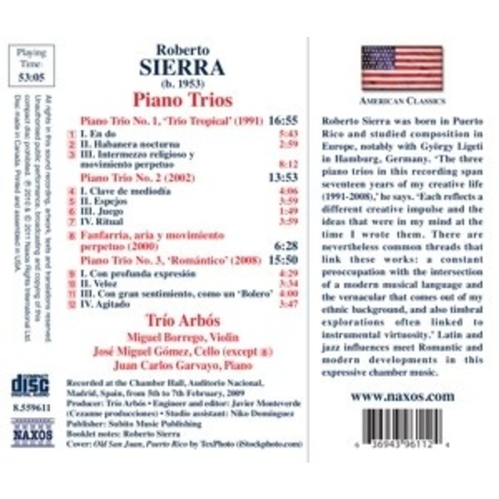 Naxos Sierra: Piano Trios